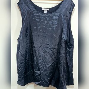 3x Womens Plus Size Venezia Sleeveless Tank Top Sz 3x Like New